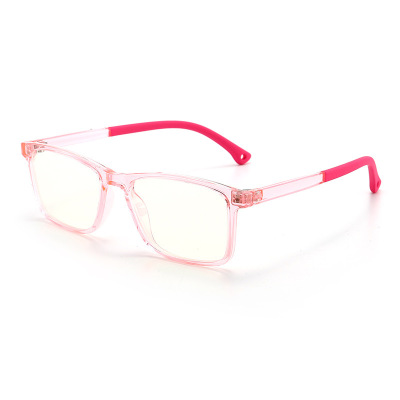 Kids TR90 Ultra Light Eyeglass Frames Colorful Anti Blue Light Optical Glasses Safe Durable Student Computer Reading Eyewear