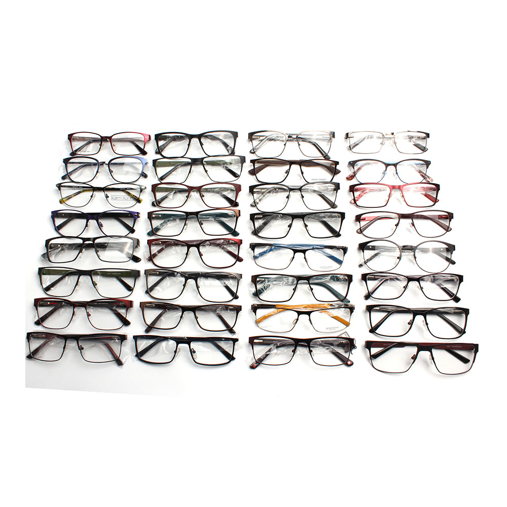 Clearance Wholesale Metal Eyewear Unisex Frame Optical Eye Glass Men Mixed Order High Quality Spectacle Women Eyeglasses Frames