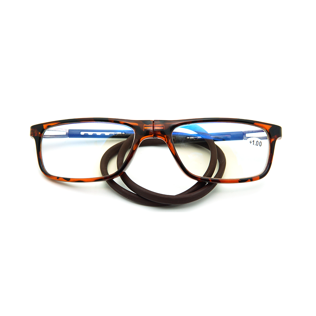 Collar Magnetic Reading Glasses Unisex Ultra-light Portable High-definition Anti-blue Sports Reading Glasses TR801