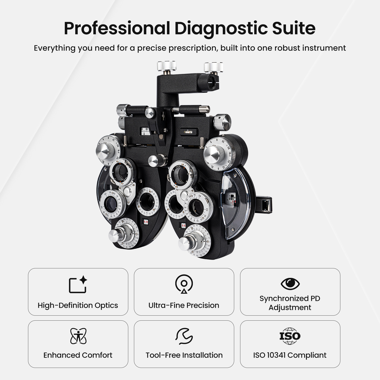 Aist Optics Optometry Equipment Vision Tester Manual Phoropter VT-10C For Sale Manual