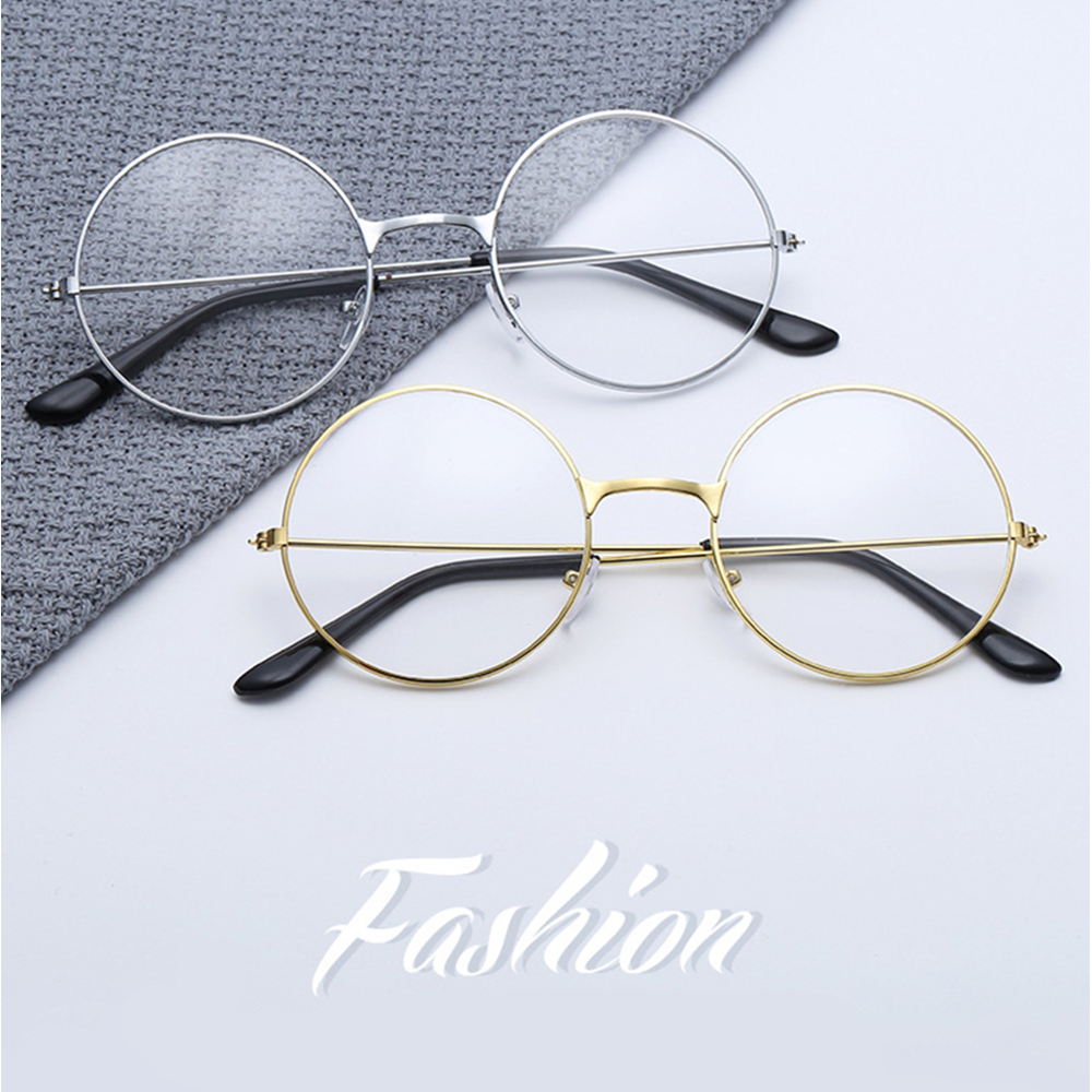 Readsun Harry Classical Black Gold Round Wholesale Metal Optical Frame Eyeglass Frame