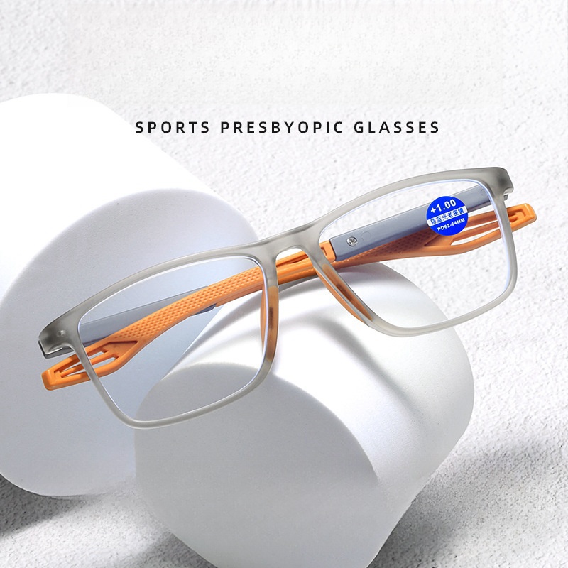 Factory Cheap Wholesale Price Multifocal Sports Presbyopic Anti Blue Light Blocking Reading Glasses Both Far and Near Use