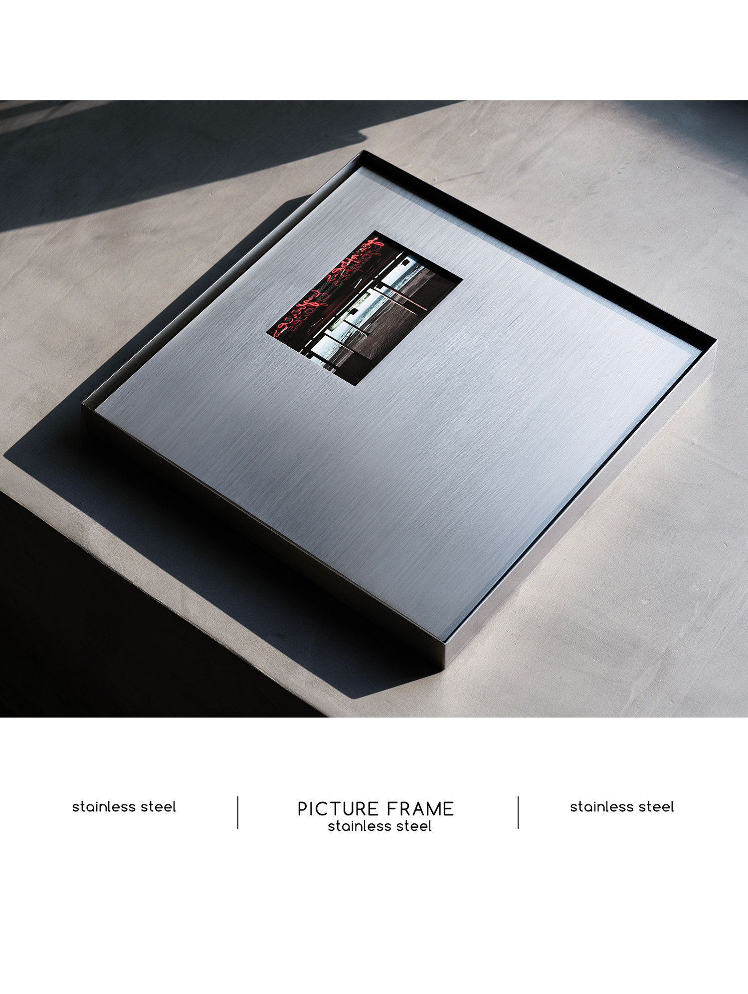 Stainless Steel Photo Frame