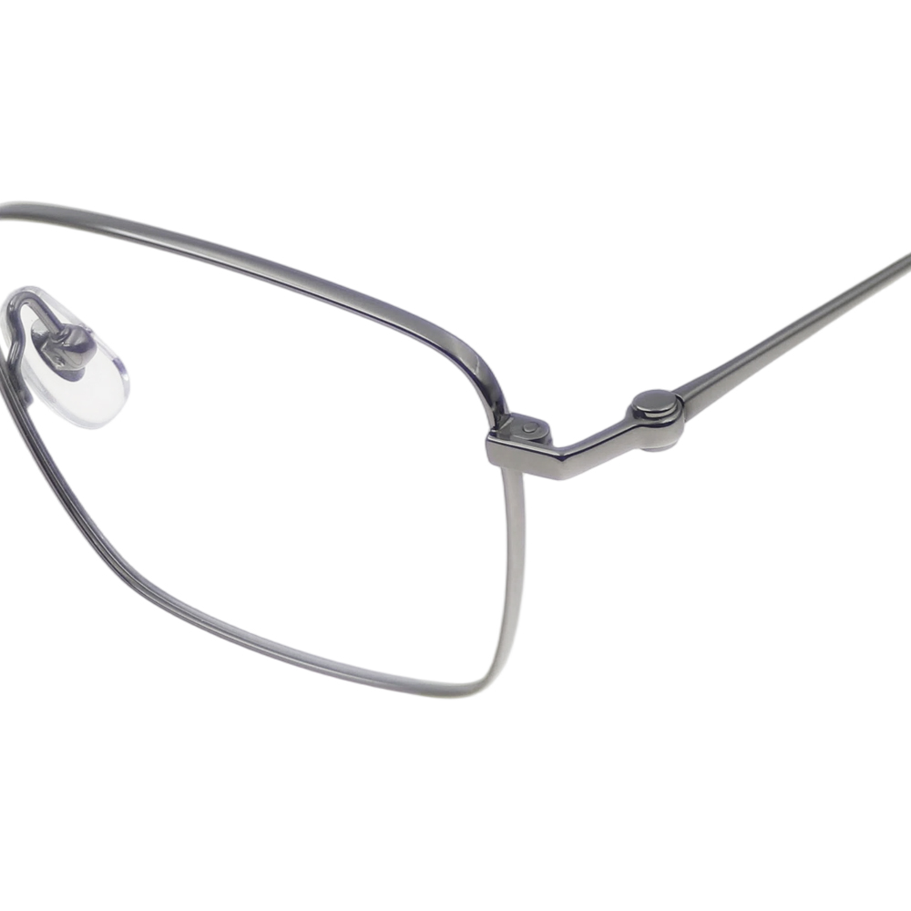 Factory Direct Price IP Titanium Retro Vintage Traditional Gunmetal Metal Eyeglasses Frames Optical Frames Optics Designer