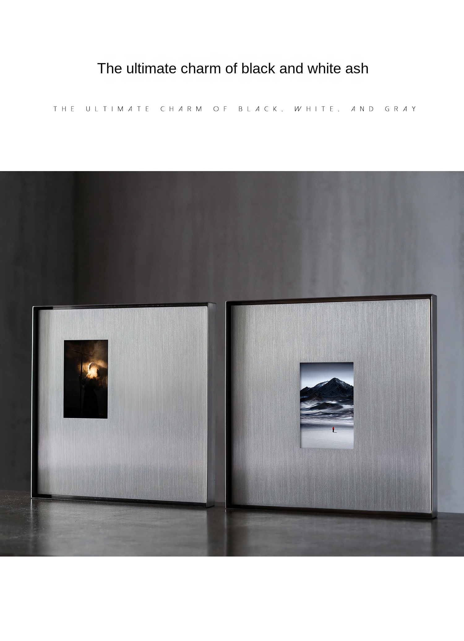Metal Photo Frame Texture