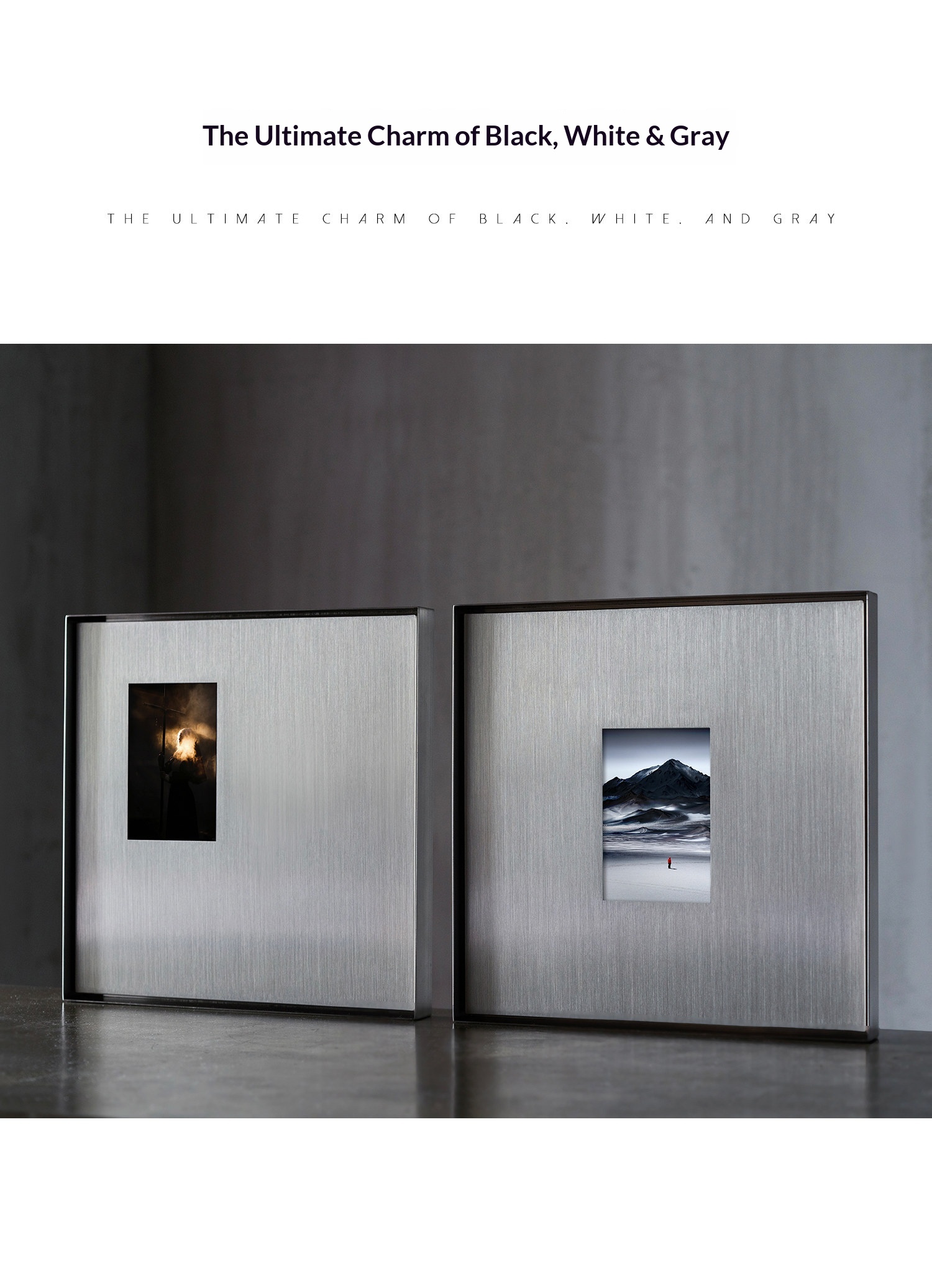 Stainless Steel Photo Frame