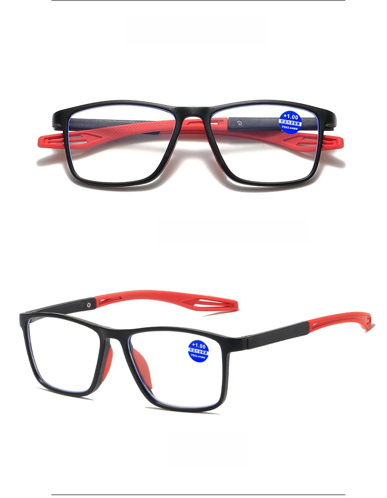 Factory Cheap Wholesale Price Multifocal Sports Presbyopic Anti Blue Light Blocking Reading Glasses Both Far and Near Use
