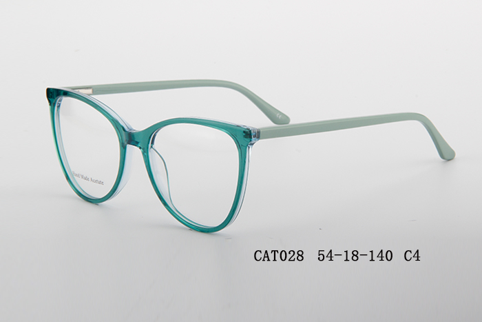Cat Eye Plastic Optical Frame for Lady