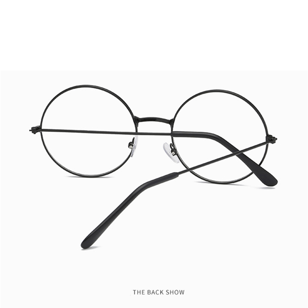 Readsun Harry Classical Black Gold Round Wholesale Metal Optical Frame Eyeglass Frame