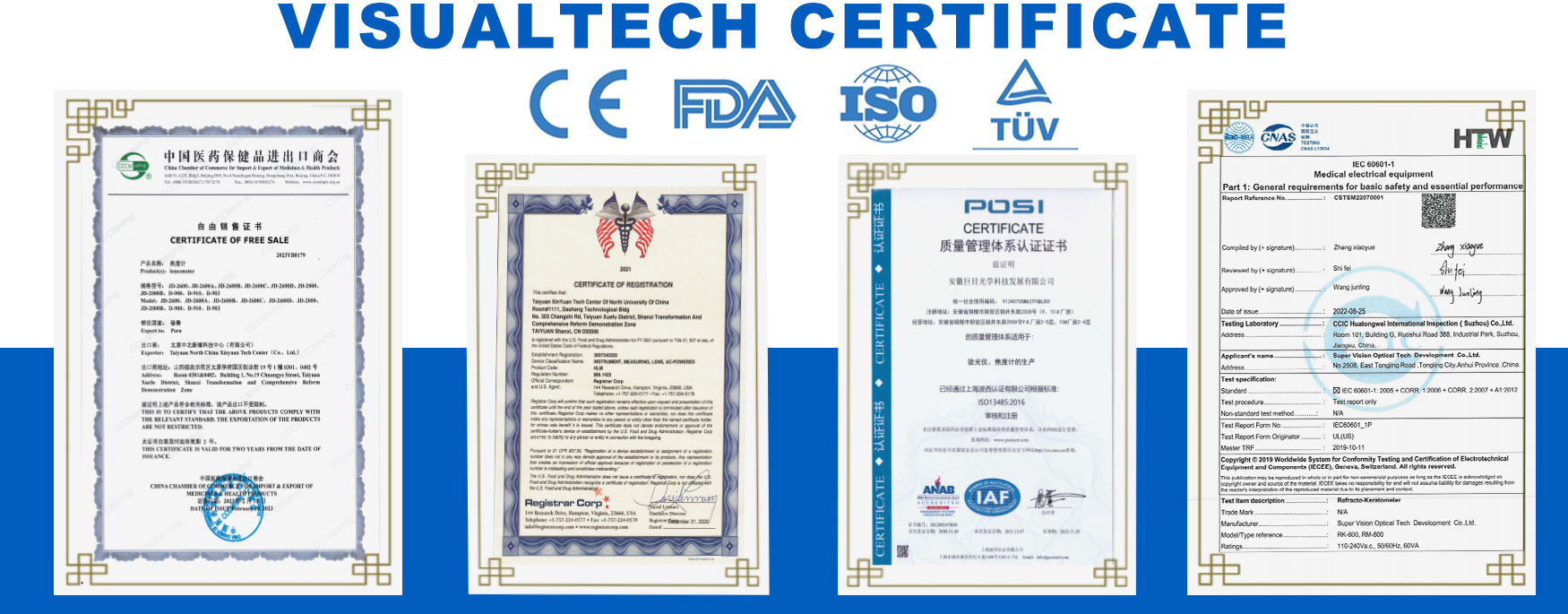 Certifications