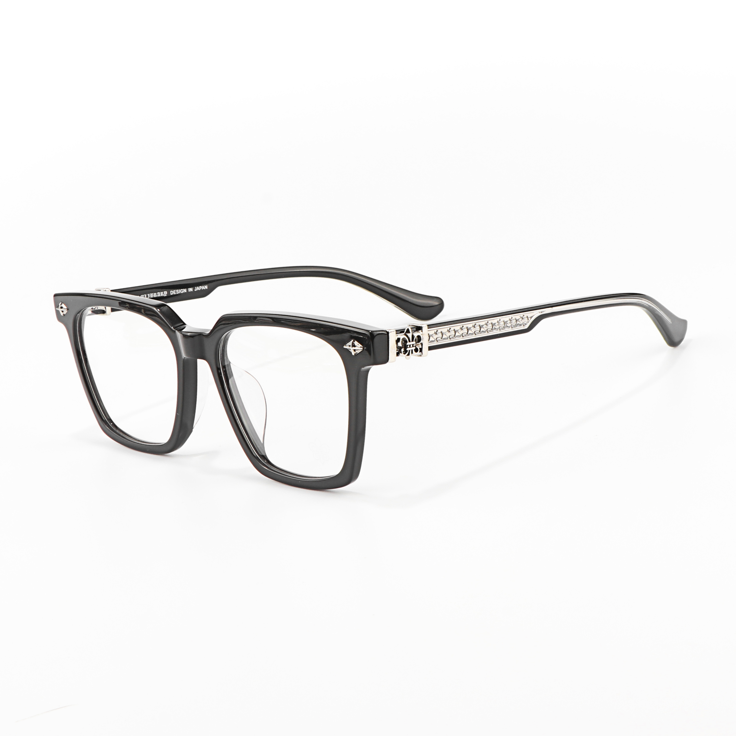 Special Acetate Gold Silver Optical Prescription Presbyopia Multifocal Luxury Brand Young Makeup Fashion Eye Glasses for Men