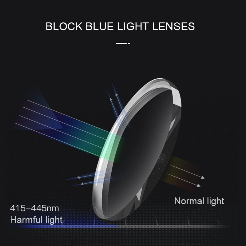 Custom Logo Intelligent Multifocal Progressive Reading Glasses Rimless Titanium Anti Blue Light Reading Glasses Men Women