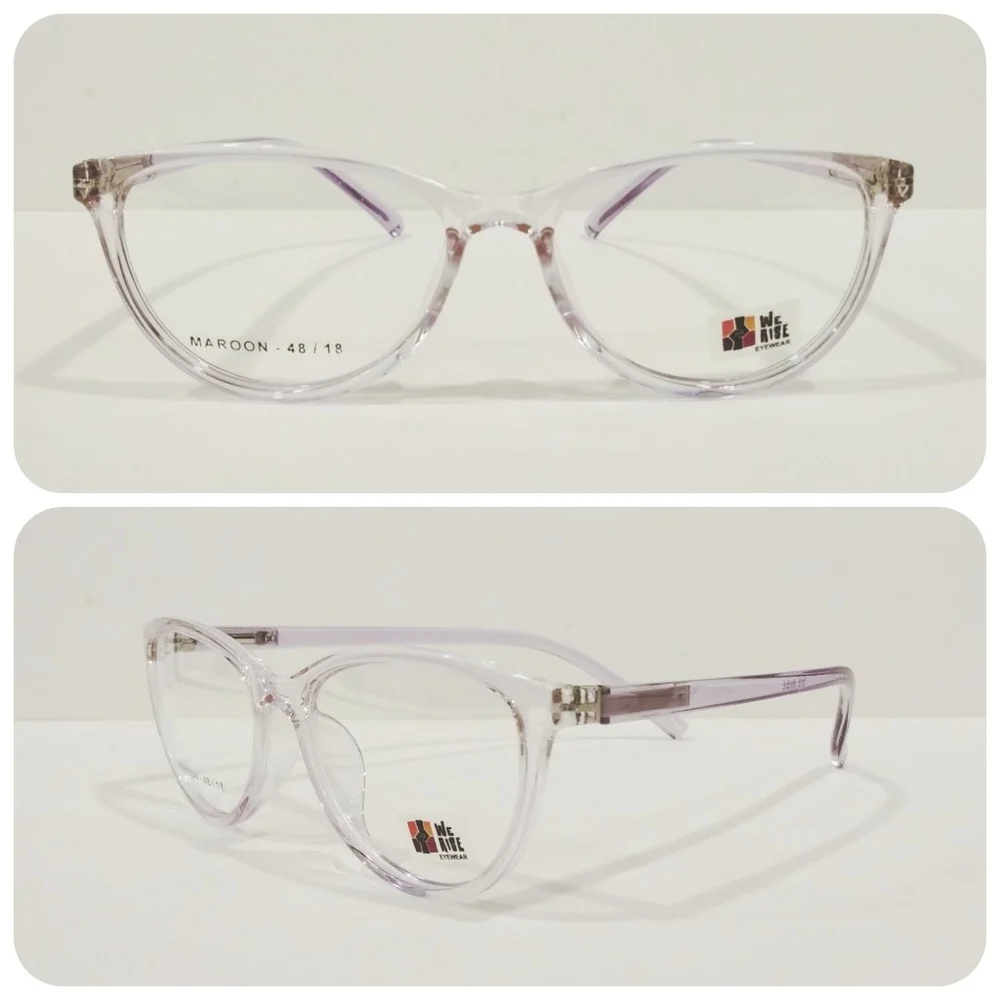Fancy Female Eyeglasses Temple Detail