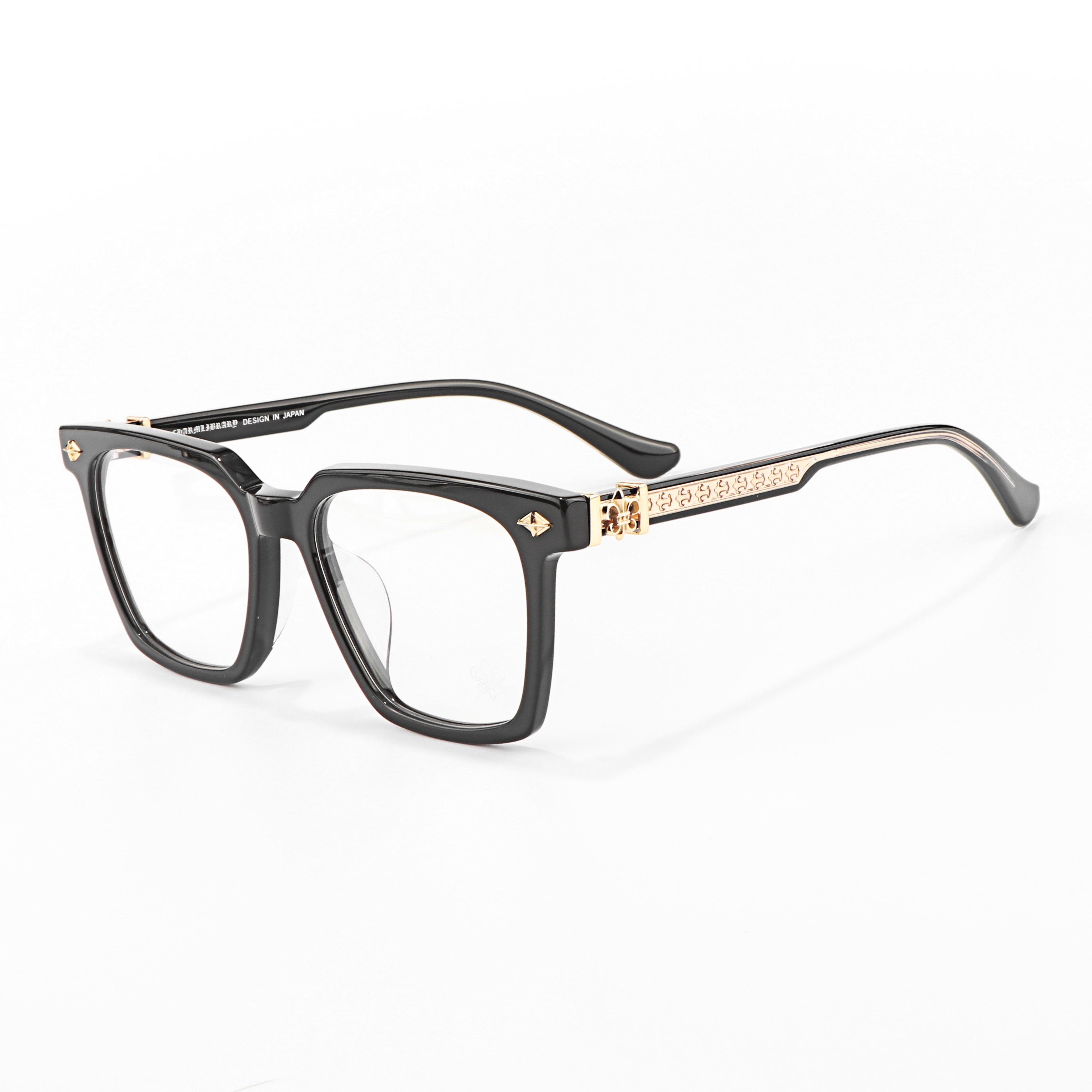 Special Acetate Gold Silver Optical Prescription Presbyopia Multifocal Luxury Brand Young Makeup Fashion Eye Glasses for Men