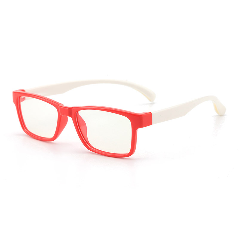 Sunray Flexible Silicone Optical Eyeglasses Frames New Anti-Blue Light Blocking Computer Glasses for Kids and Adults