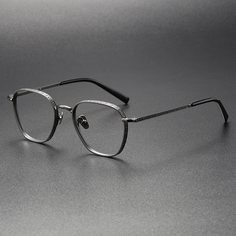 M3101 Fashion Flat Mirror Retro Metal Frame Optical Mirror Men'S and Women'S Optical Glasses Wholesale