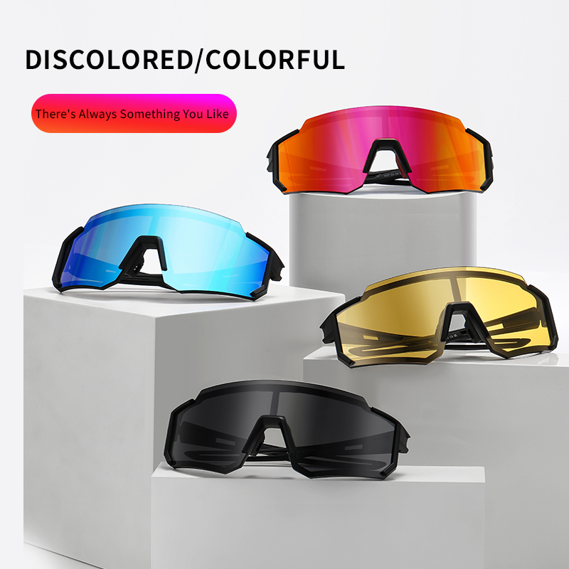 9927 Factory Supply Polarized Semi Rimless Sports Sunglasses Fashionable UV400 Cycling Fishing Driving Outdoor Activities Sample