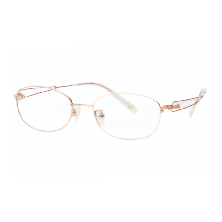 Newly Designed Oval Metal Optical Semi-Rimless Eyeglass Frame High-quality Fashionable Design Comfortable All Face Shapes Jnloo