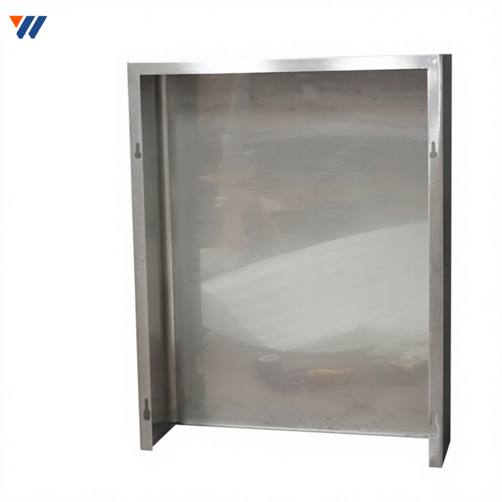 YW Hardware OEM Precision Custom Sheet Metal Fabrication Part Stainless Steel Laser Cutting Bending Mounting Chassis Frame