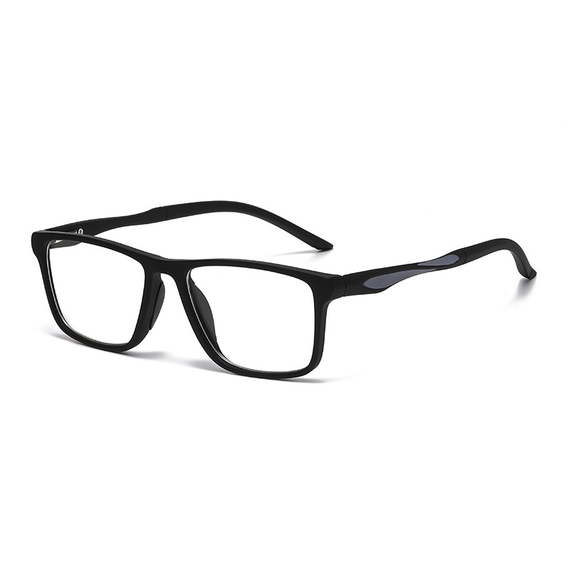 Photochromic Multi-Focus Anti-Blue Light PC Frame AC Lens Square Unisex Reading Glasses with Progressive for Distance Vision