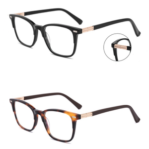 Acetate Prescription Eyeglasses Frames for Men and Women Wood Grain Optical Glasses Frame With Clear Lens