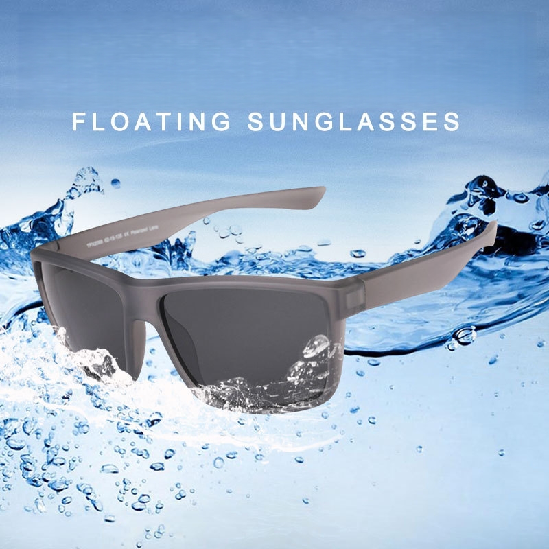 2025 Trend Custom Outdoor Sports Fishing Spring Hinge Polarized Unisex Floating Men's Sunglasses