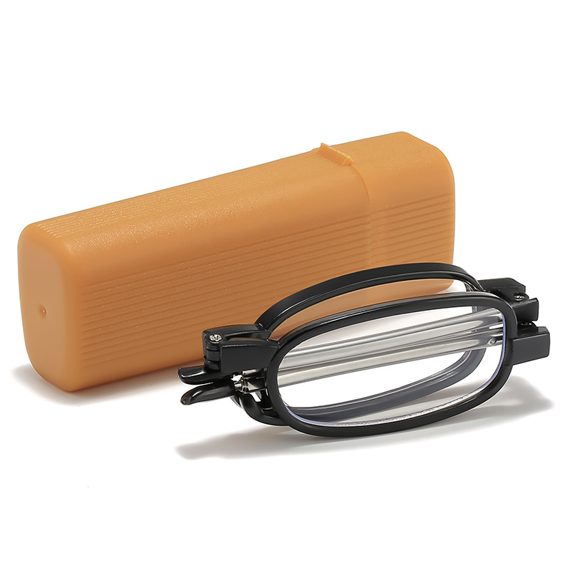 Foldable Portable Reading Glasses Pocket Reading Glasses for Middle-aged and Elderly People