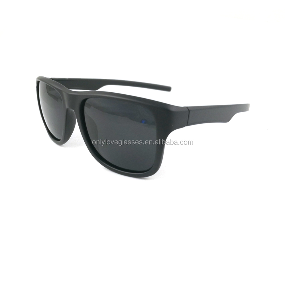 Lightweight and Comfortable New Design Plastic Floating Polarized Sunglasses with Gray Frame Tac Lenses