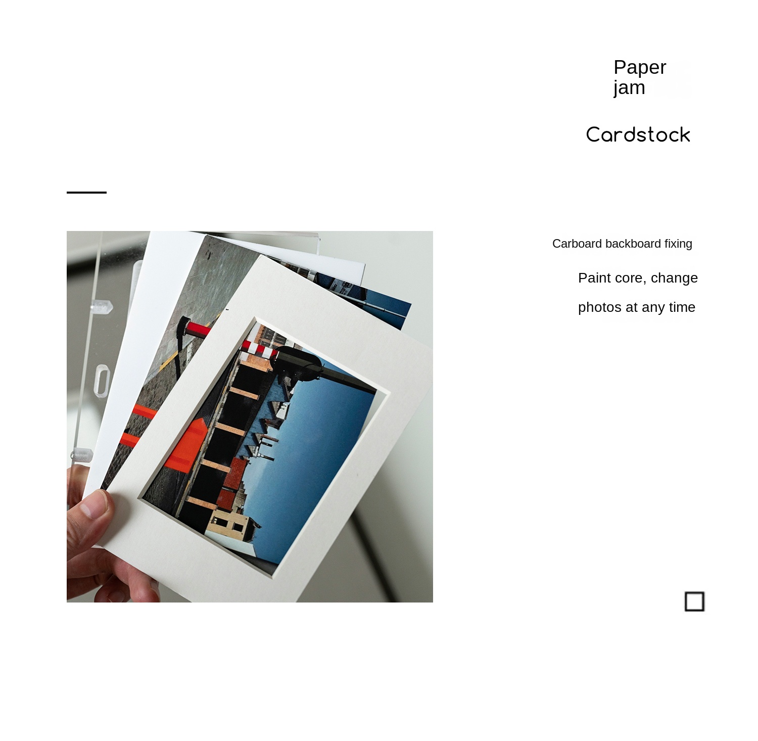 Matte Frame Border Detail