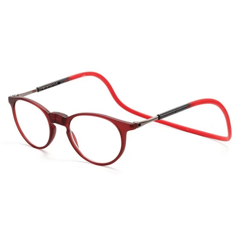 Unisex Magnetic Neck Hanging Reading Glasses Comfortable Nose Clip On Reading Glasses