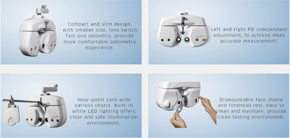 Digital Auto Phoropter Components