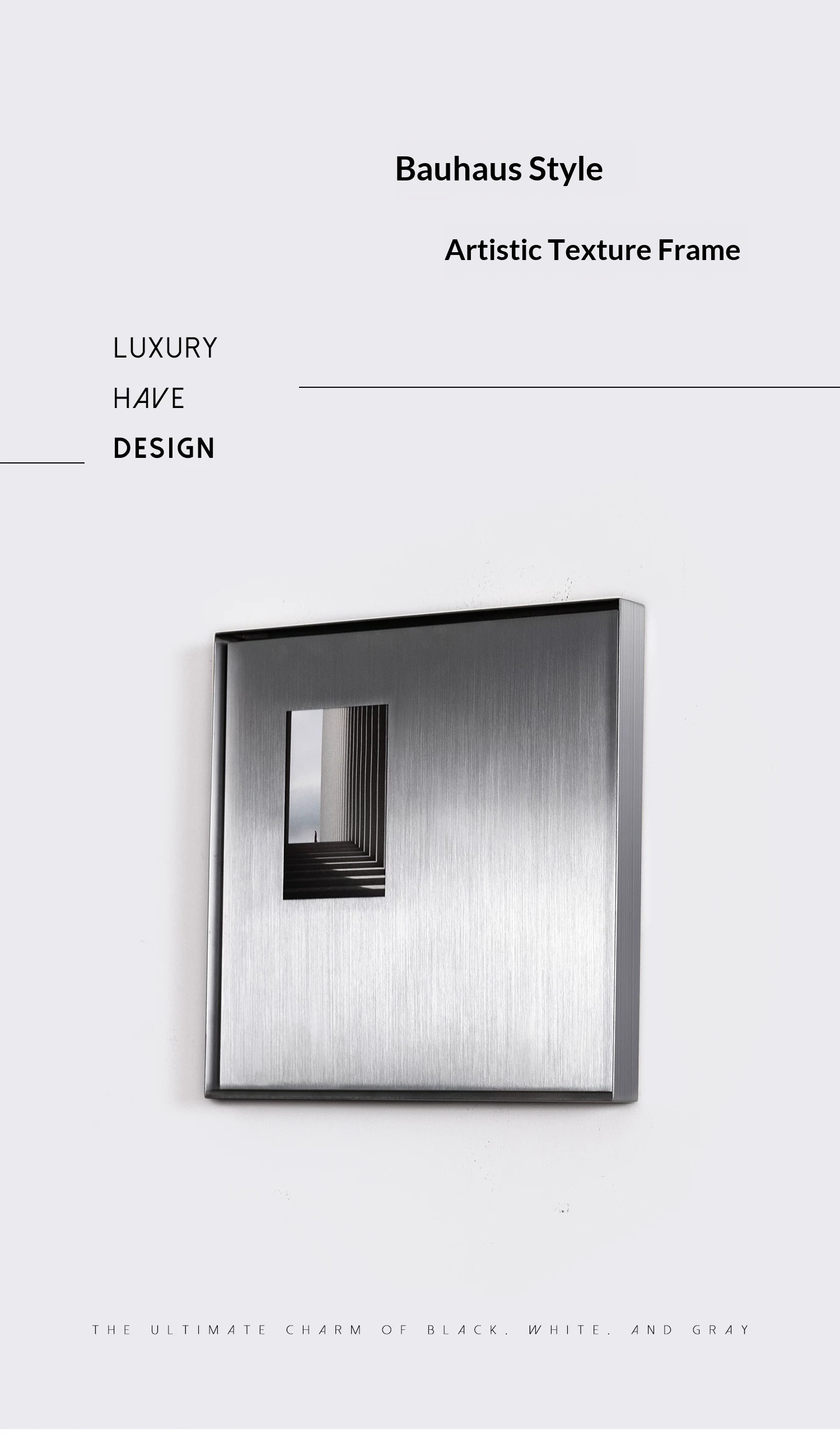 Stainless Steel Photo Frame