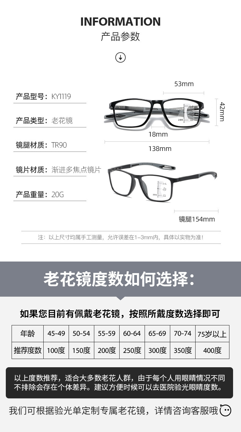 Reading Glasses Detail 7