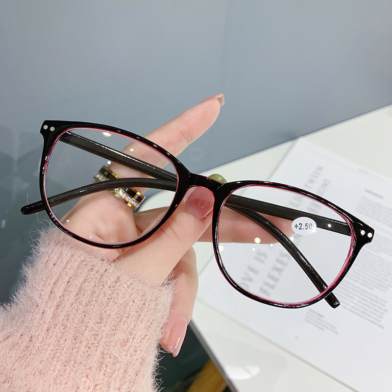 High Quality Retro Classics Eyeglasses Fashion Unisex TR90 Anti Blue Light Blocking Spectacle Optical Frame Reading Glasses