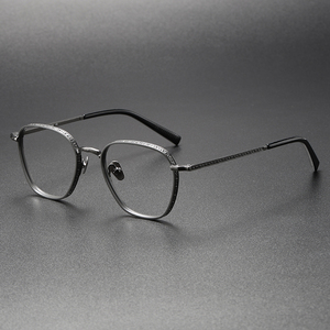 M3101 Fashion Flat Mirror Retro Metal Frame Optical Mirror Men'S and Women'S Optical Glasses Wholesale