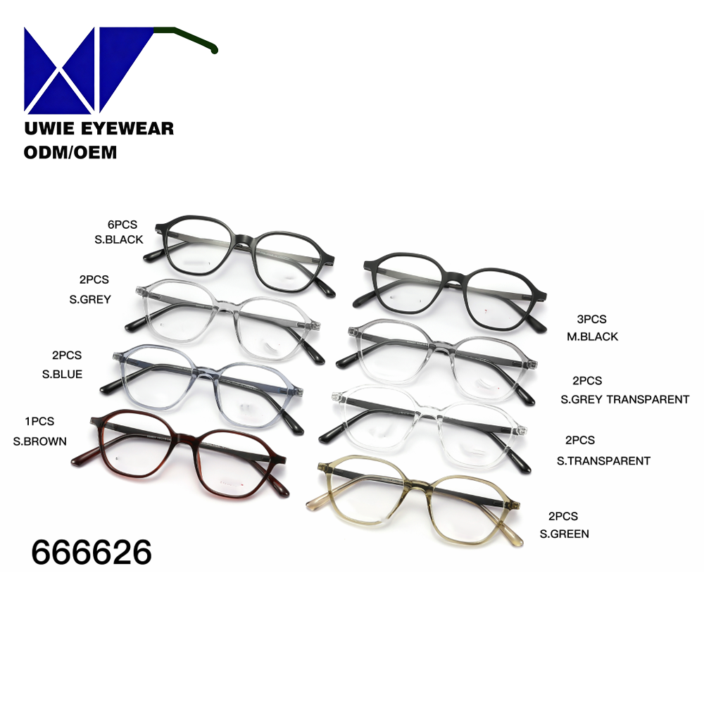 Custom OEM TR90 Oval Full-Frame Reading Prescription Glasses Anti-Blue Light for Unisex Adults Fast Sample Service