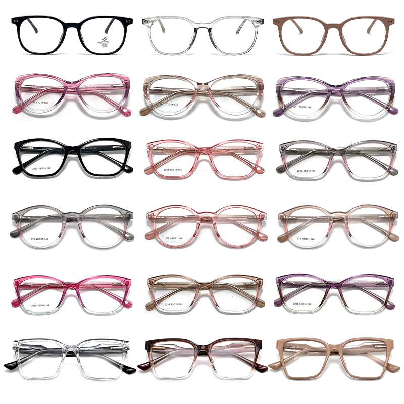 New Fashion Cat Eye Glasses Multicolor Eyeglasses Frames Unisex square Frames for Eye Glasses Myopia Optical Glasses Frame
