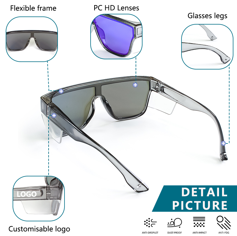 Fuyuanda Best Selling Unisex Sport Fishing Sunglasses Floating Polarized Lenses PC Frame Child Protection Featuring Logo Lenses