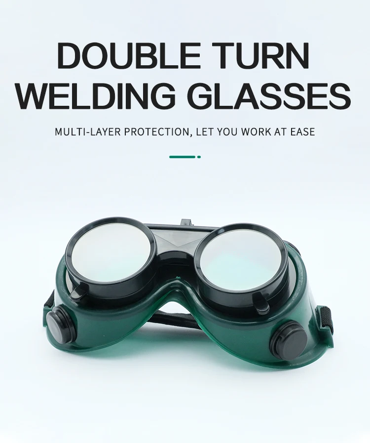 DAIERTA High Protective Anti-Laser Welding Goggles Industrial Laser Safety Eyewear Full-Frame PP Frame Lens Exchange Welding