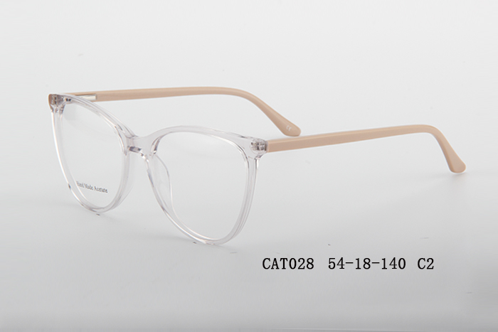Cat Eye Plastic Optical Frame for Lady