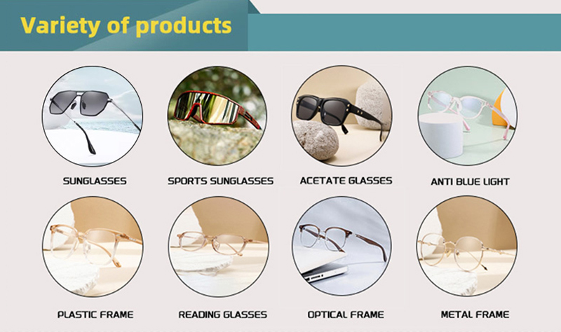 Glasses Product Range