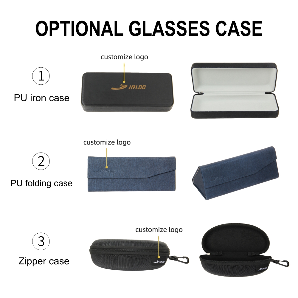 Newly Designed Oval Metal Optical Semi-Rimless Eyeglass Frame High-quality Fashionable Design Comfortable All Face Shapes Jnloo