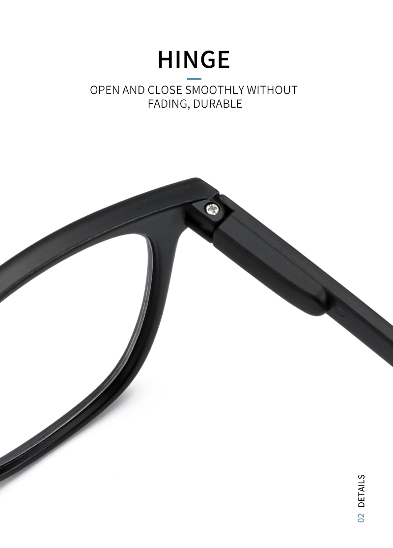 Classic Vintage Rectangle PC Prescription Optical Frames Square Anti Blue Light Blocking Computer Glasses Anti Glare Women Men