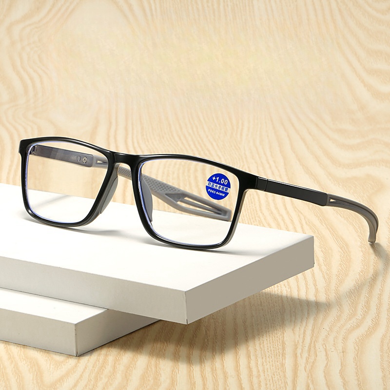 Factory Cheap Wholesale Price Multifocal Sports Presbyopic Anti Blue Light Blocking Reading Glasses Both Far and Near Use