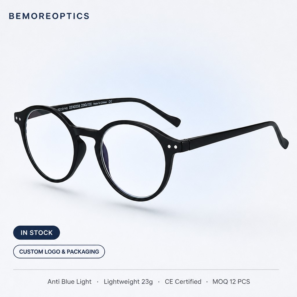 Bemore Hot Retro Vintage Anti Blue Light Blocking Computer Reading Glasses Anti Glare Presbyopia Diopter 0 to 4.0 for Women Men