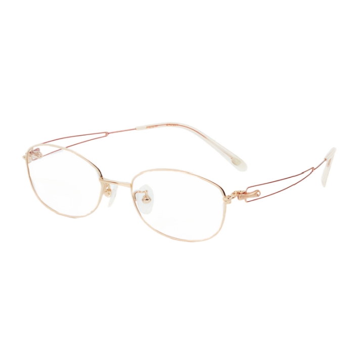 Newly Designed Oval Metal Optical Semi-Rimless Eyeglass Frame High-quality Fashionable Design Comfortable All Face Shapes Jnloo