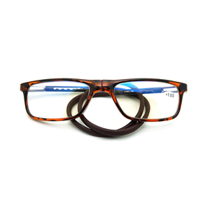 Collar Magnetic Reading Glasses Unisex Ultra-light Portable High-definition Anti-blue Sports Reading Glasses TR801