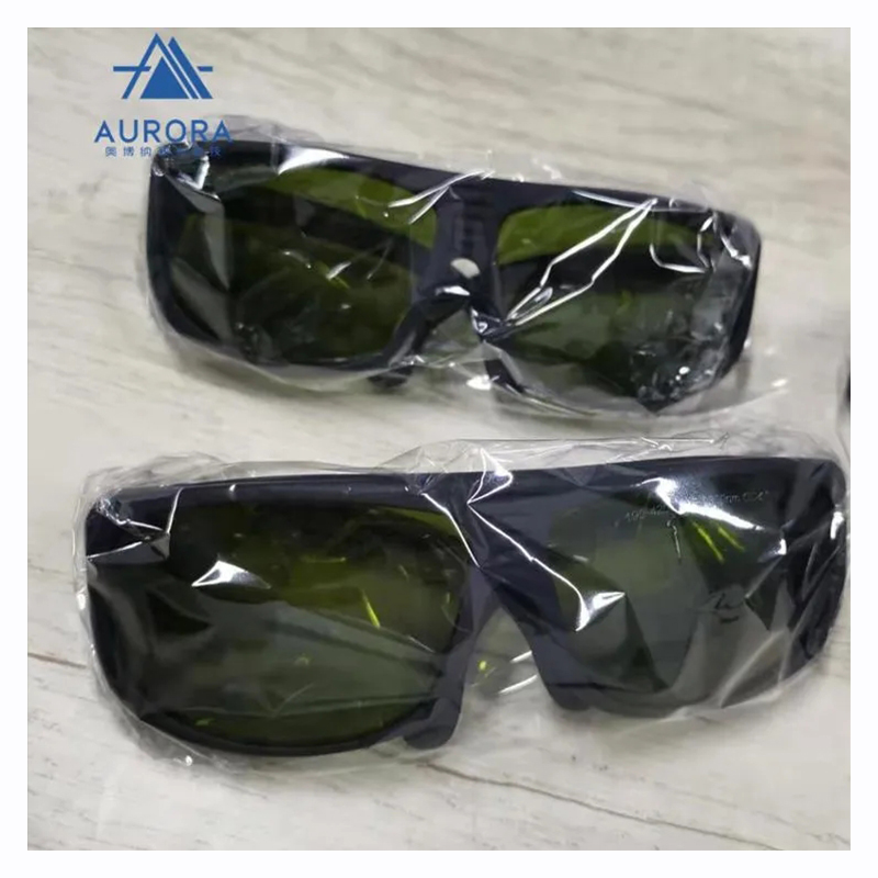 Laser Safety Protective Goggles Eyeglasses 190nm-420nm/850nm-1300nm OD4