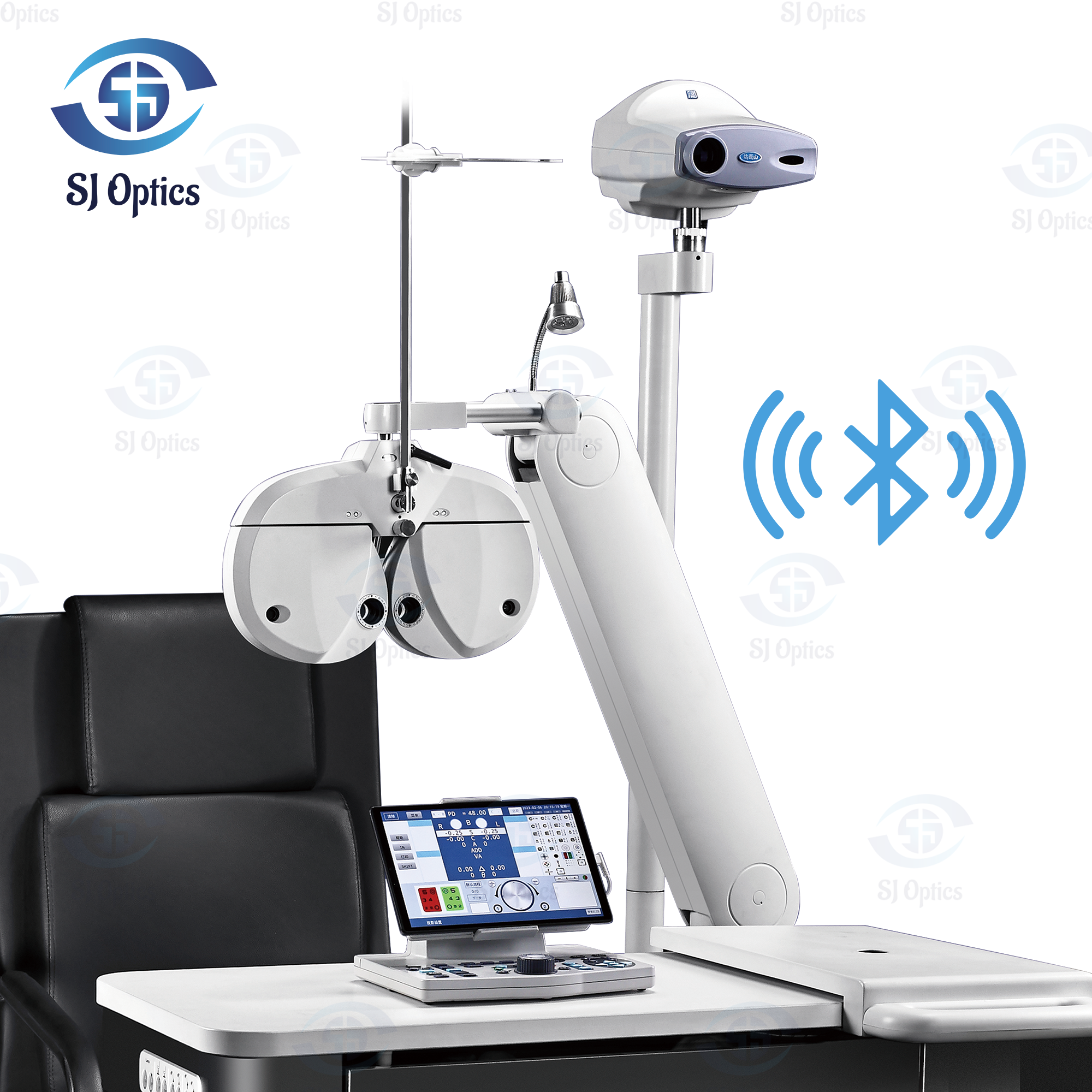 SJ Optics Auto Digital Phoropter DPS 700 Refraction Vision Tester Ophthalmic Phoropter for Vision Care Center