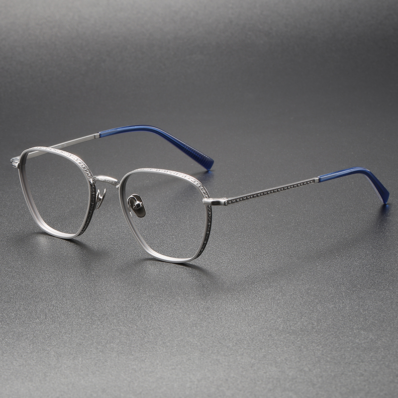 M3101 Fashion Flat Mirror Retro Metal Frame Optical Mirror Men'S and Women'S Optical Glasses Wholesale